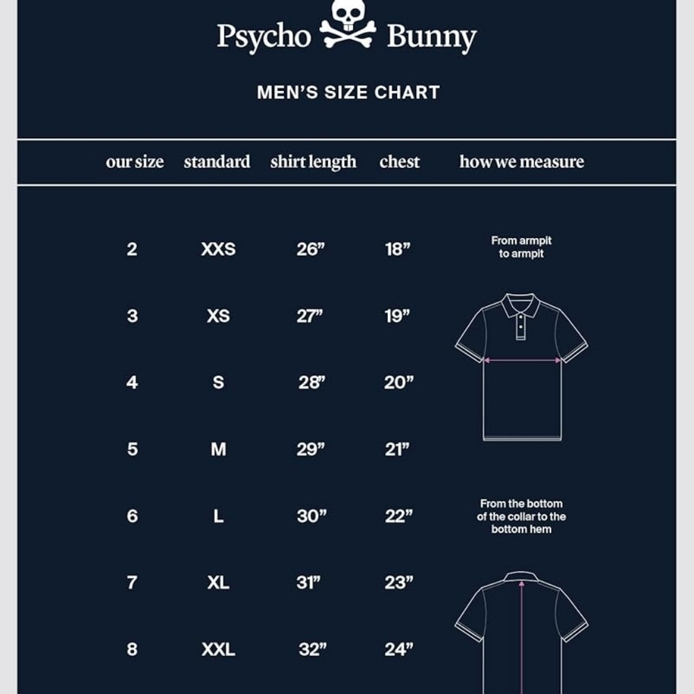Psycho Bunny Tan Short Sleeve Tshirt Size 7 (XL) - Picture 5 of 5